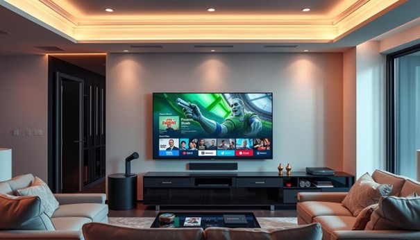 Service IPTV avec chaînes