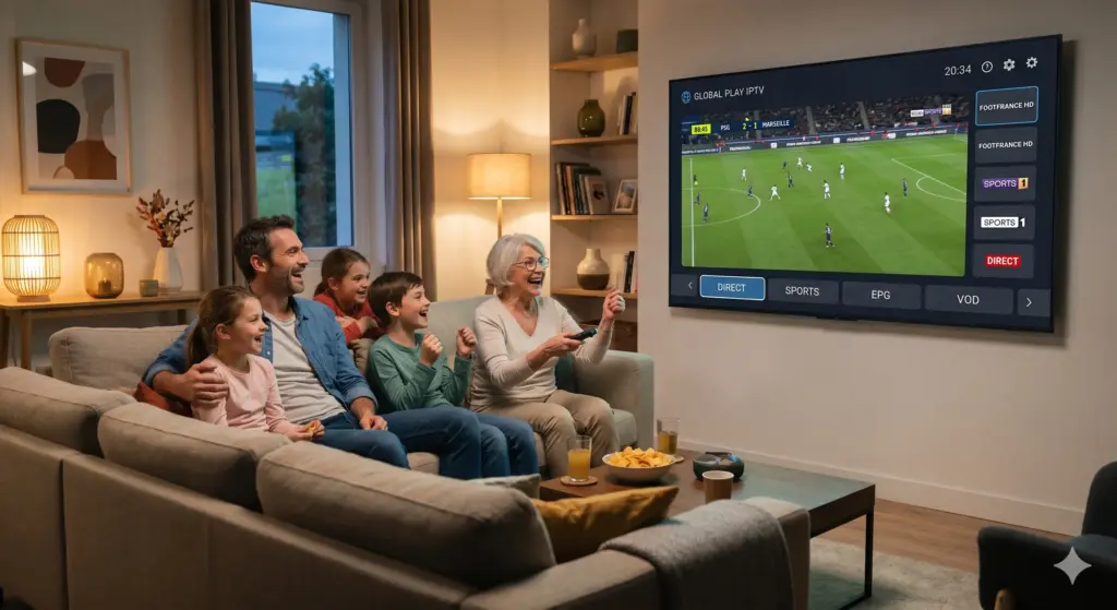 IPTV avec films et séries : Transformez votre écran en cinéma à domicile